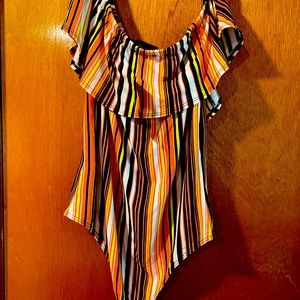 Body suit striped
